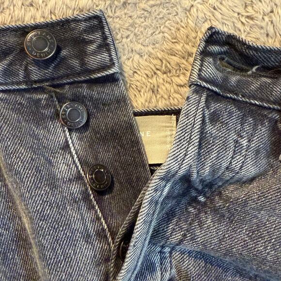 Everlane 90s Cheeky Mom Ankle Jeans Faded Black Size 24 24R Regular - Picture 7 of 10